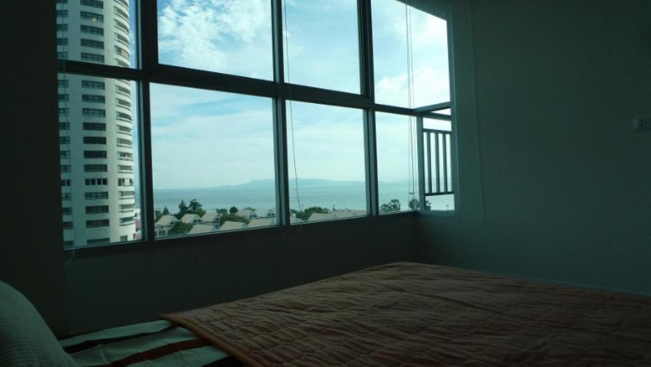 The Relaxing Room Sea View At Lumpini Park Beach Jomtien Condominium Pattaya Rom bilde